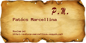 Patócs Marcellina névjegykártya